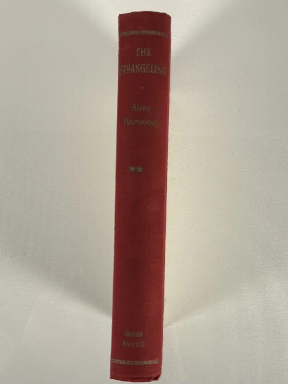 Bobbs-Merrill The Strangeling 1954 First Edition Vintage Alice Harwood Hardcover